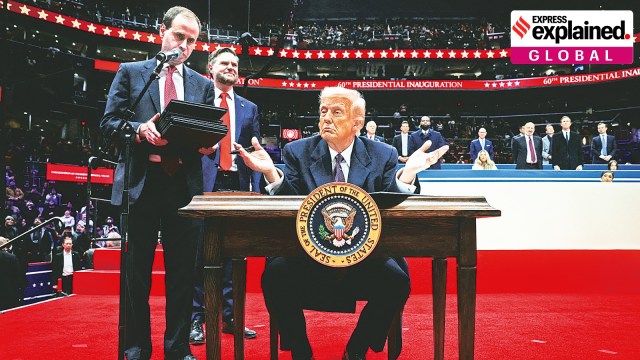 donald trump, donald trump Paris Agreement pullout, Paris Agreement, World Health Organisation, COVID-19 pandemic, Indian express explained, explained news, current affairs