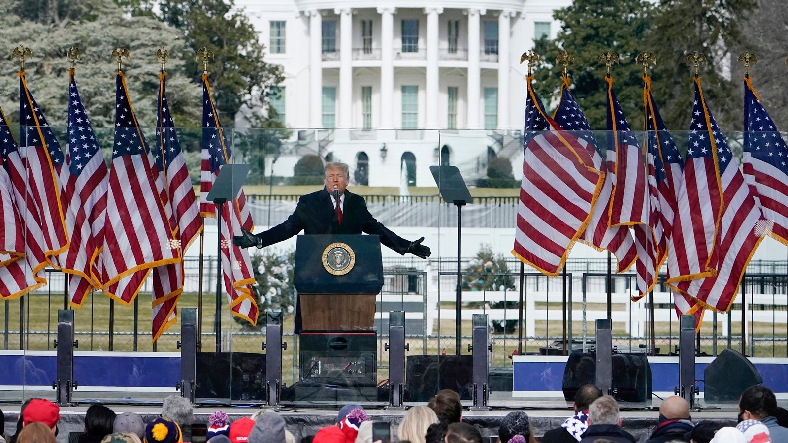 US President Donald Trump Inauguration Day 2025 swearingin ceremony