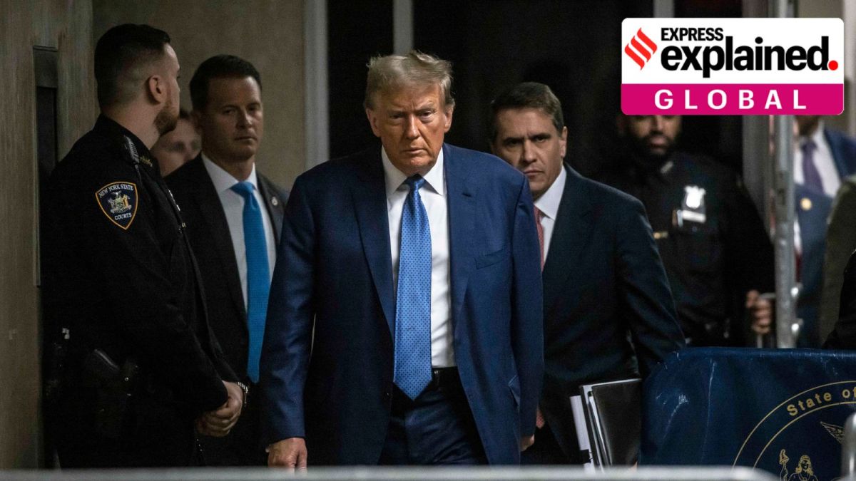 Donald Trump sentencing Manhattan criminal court New York hush money case