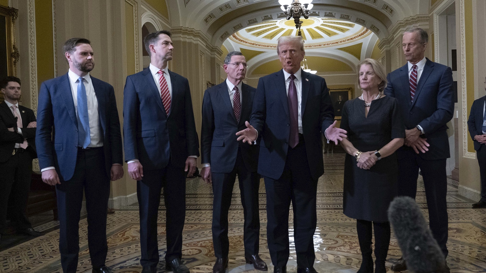 Trump gives GOP senators no set strategy as leaders struggle to craft ...