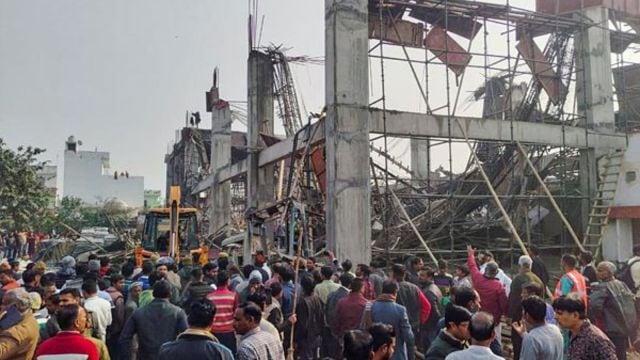 Several trapped as under-construction building collapses in UP’s ...