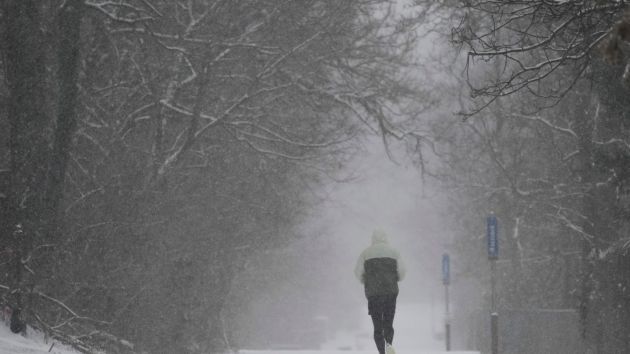 As much as 8 inches (about 20 centimetres) of snow was forecast in parts of Georgia, North Carolina, Tennessee and West Virginia