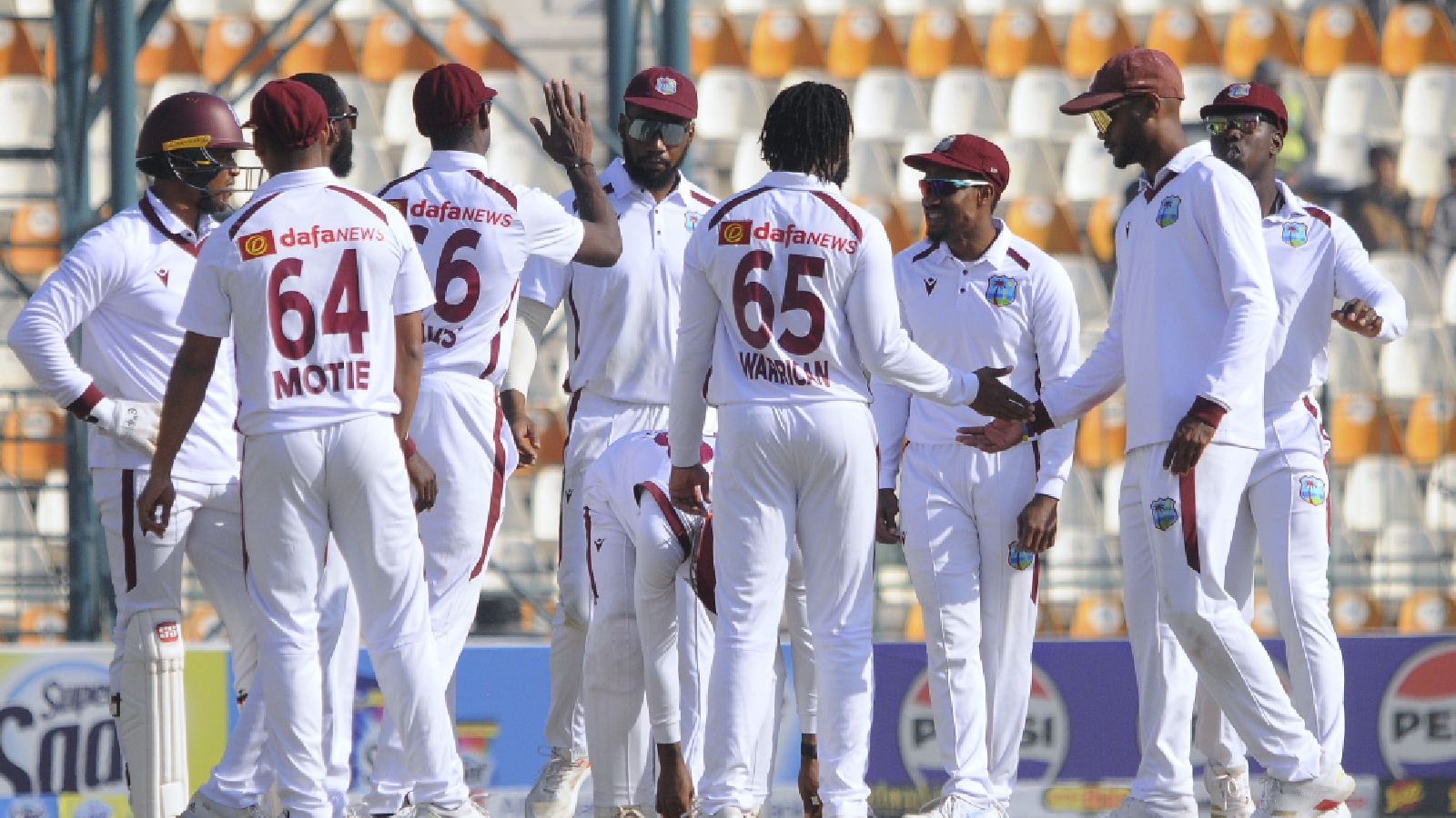 West Indies beat Pakistan by 120-run in 2nd Test within three days in Multan