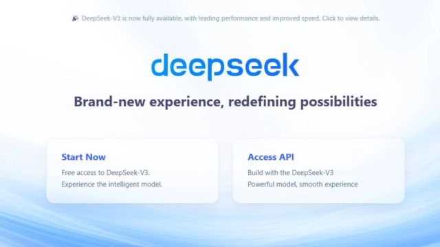 DeepSeek-V3 is not just about one impressive model; it is a signal of where the industry is heading. (Image: DeepSeek)
