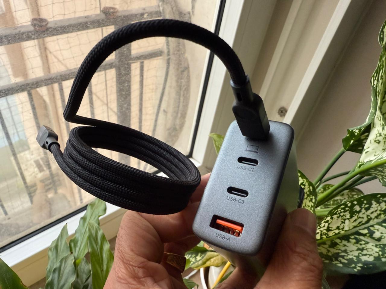 The USB-C pins on both come with small indentations that let you grip and pull them out easily.