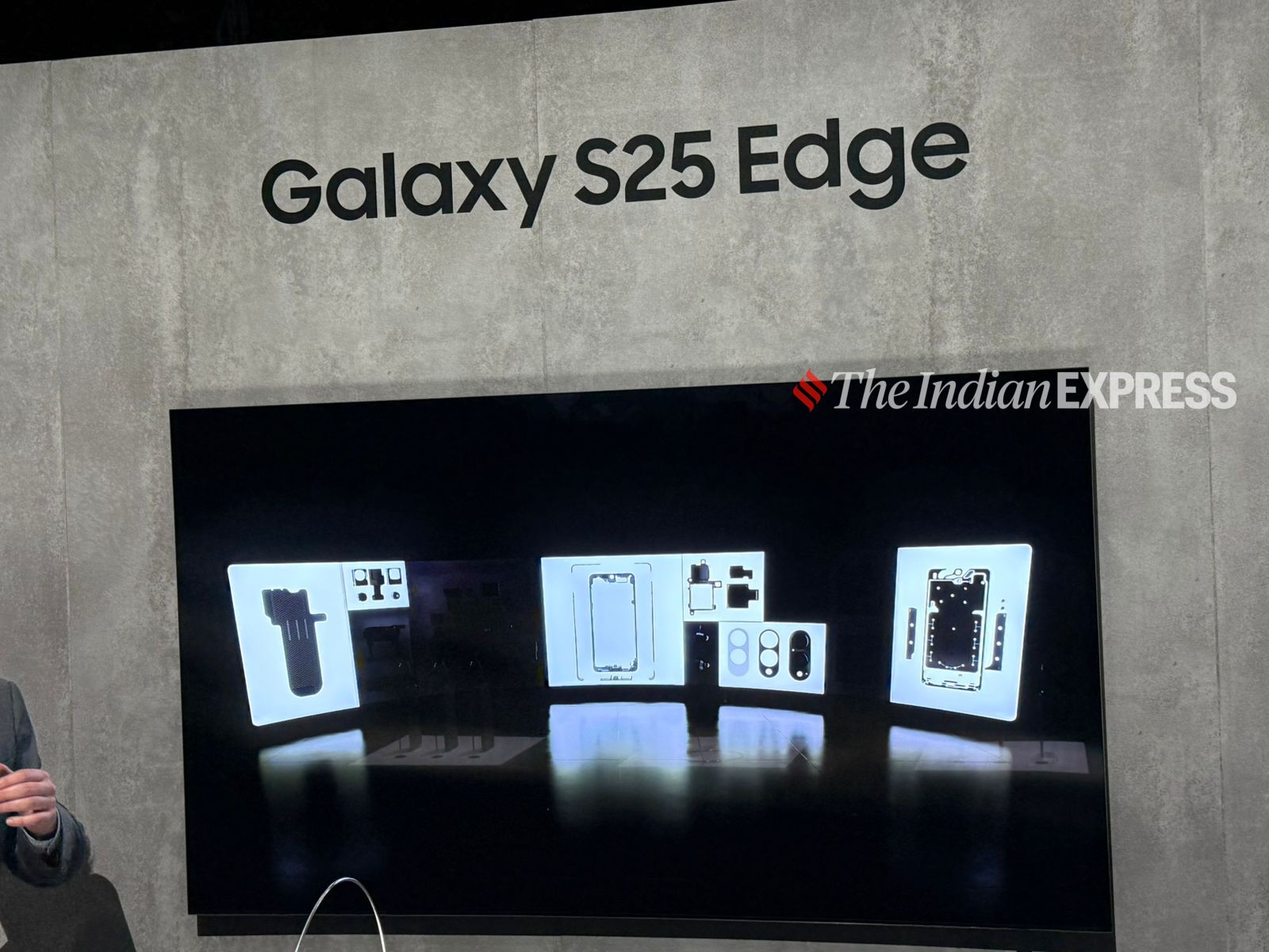 The Samsung Galaxy S25 Edge has no release date or price yet, but I expect it to cost over 00.(Image credit: Anuj Bhatia/Indian Express)