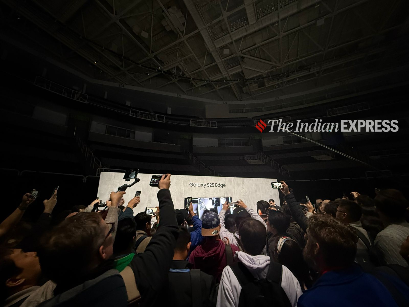 I haven’t seen this much excitement for a smartphone in a long time. (Image credit: Anuj Bhatia/Indian Express)
