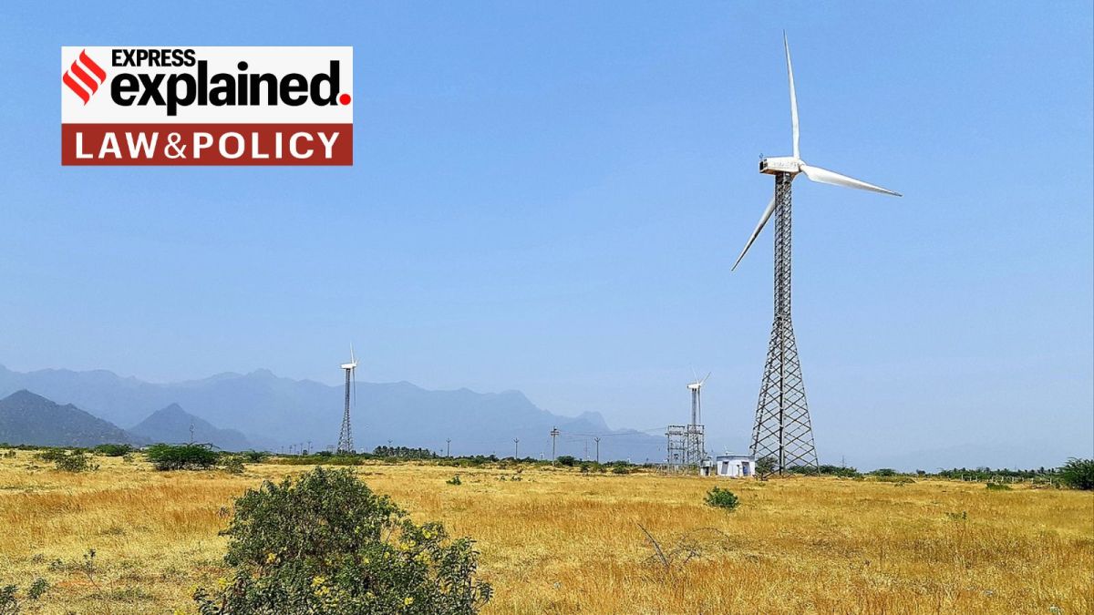 Windmills in Tirunelveli; Karnataka High Court stuck down the state's green energy rules