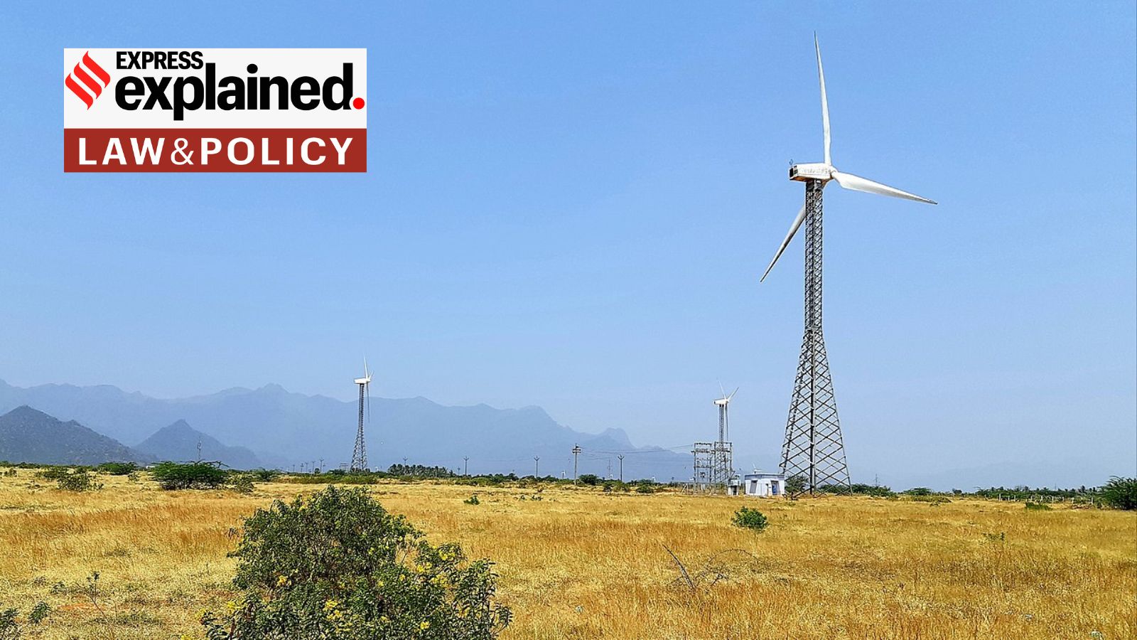 Windmills in Tirunelveli; Karnataka High Court stuck down the state's green energy rules
