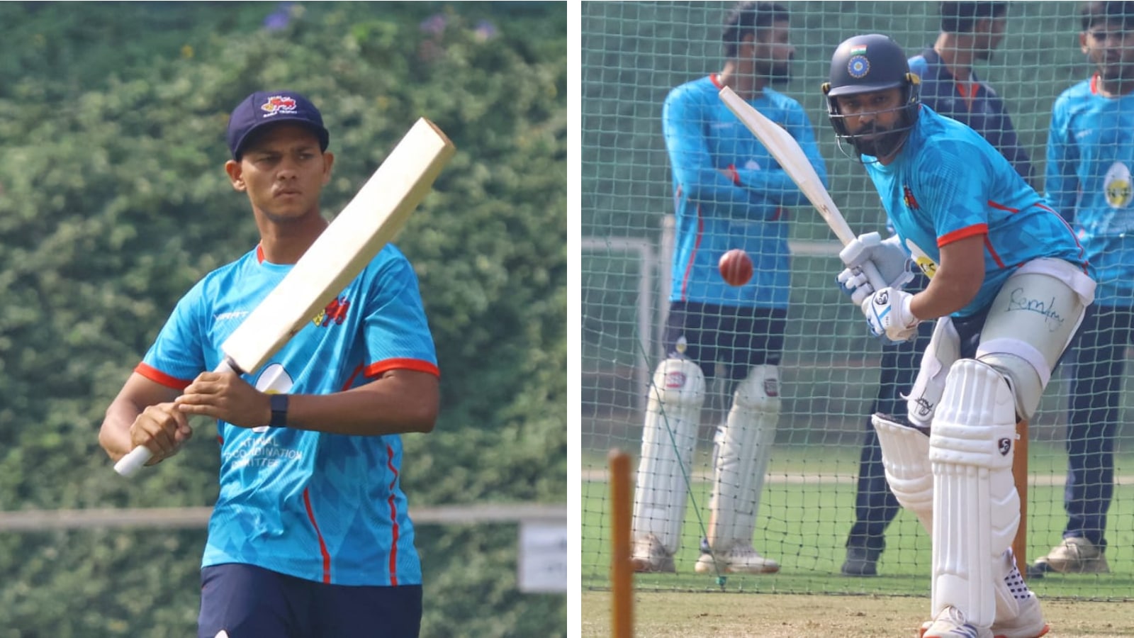 Rohit Sharma and Yashavi Jaiswal train with Mumbai Ranji Trophy team | Cricket News Rohit Sharma and Yashavi Jaiswal train with Mumbai Ranji Trophy team | Cricket News