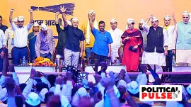 AAP, delhi assembly elections 2025, political pulse, indian express