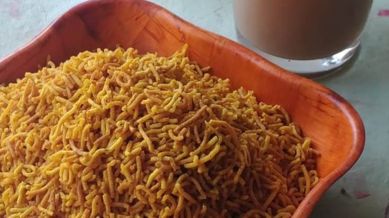 aloo bhujia, belly fat, calories