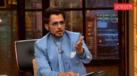 Anupam Mittal on Shark Tank India.