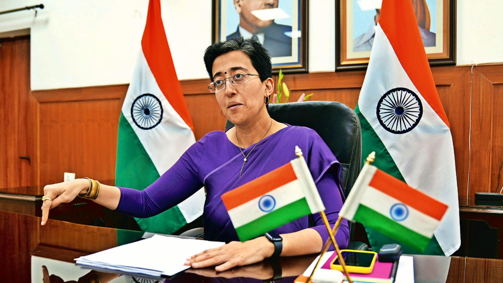 Atishi, Bidhuri file complaints with Election Commission | Delhi News Atishi, Bidhuri file complaints with Election Commission | Delhi News