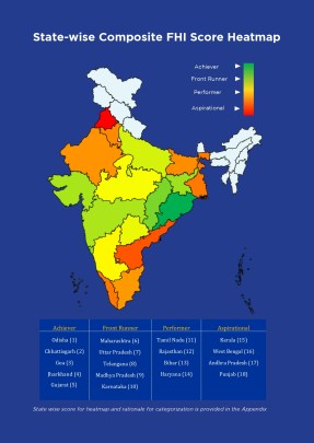 Here's a state-wise category (Source: FHI 2025, NITI AAyog)