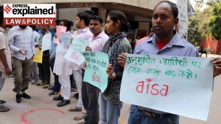 The SC/ST Act has been in place since 1989. (Express Photo by Sahil Walia)