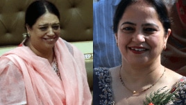 Harpreet Babla (left) is the front runner from the BJP to get ticket to run for the post of mayor. In the AAP, Anju Katiyal is leading the race.