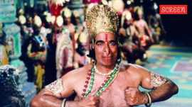 Dara Singh as hanuman