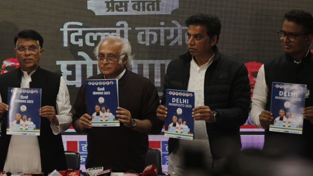 Congress manifesto, delhi assembly elections, delhi news, indian express