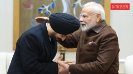 Diljit Dosanjh met PM Narendra Modi on New Year's Day