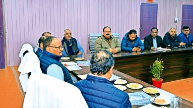 Brajesh Pathak, Maha Kumbh, Maha Kumbh Mela 2025, pilgrims health, state-of-art pathology lab, Lucknow news, Uttar pradesh news, Indian express, Current affairs