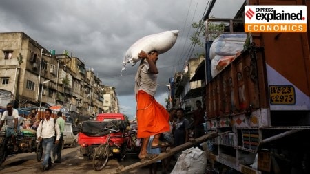 GDP growth, business news, indian express