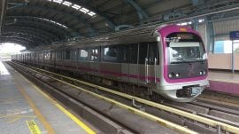 The unavailability of rolling stock has been the primary reason for the delay in commissioning the Yellow Line.