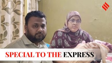 The Kotharis have decided to call their newborn Fatima -- a name that they once wanted for Alishba. (Express photo)