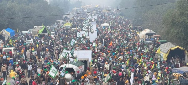 farmers protest