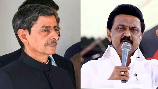 MK Stalin, raj bhavan, national anthem row
