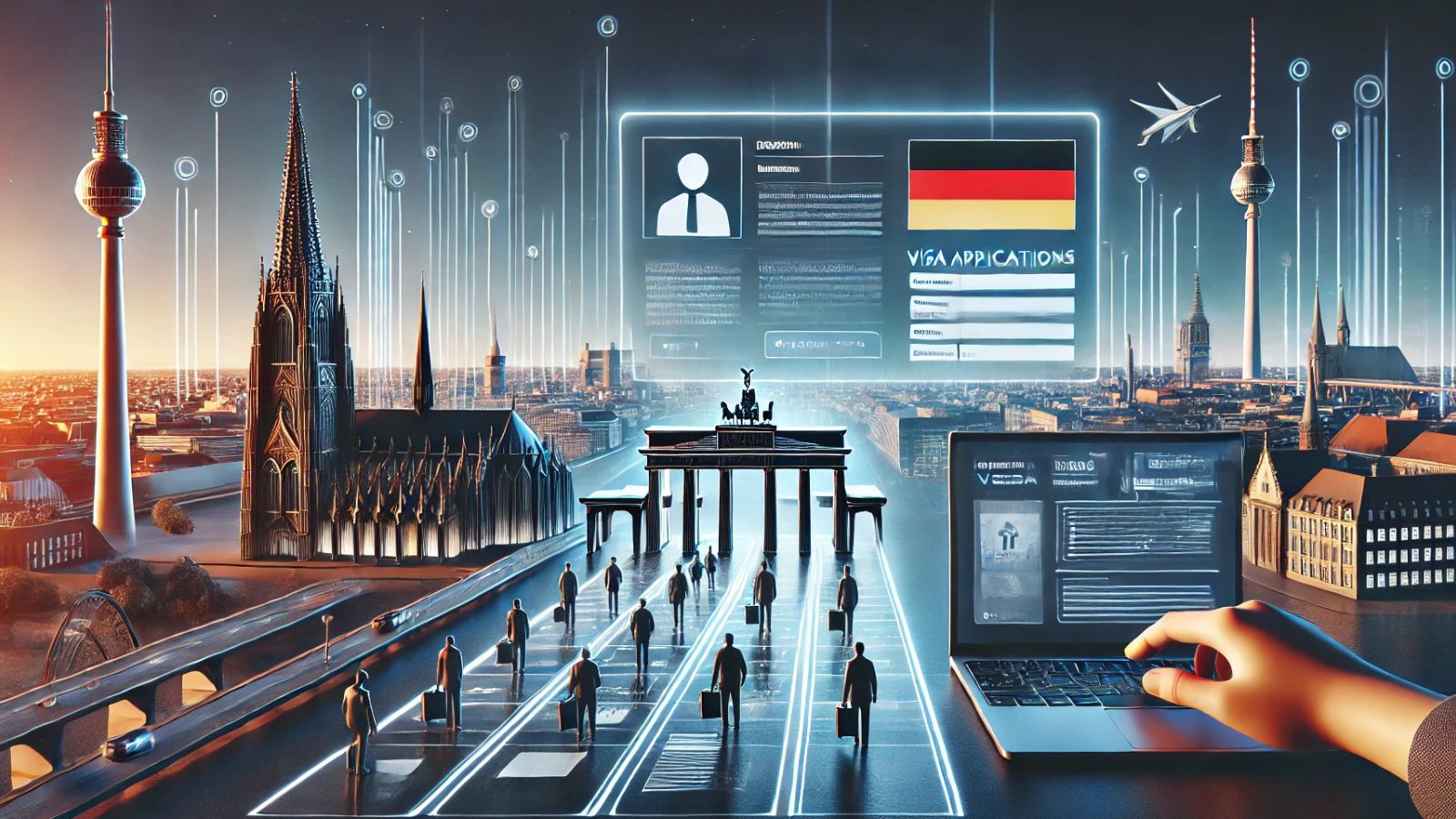 What lies behind Germany's move to digitalise its visa application?