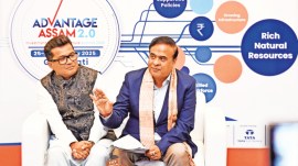 Himanta Biswa Sarma, Advantage Assam 2.0 Summit, Advantage Assam, Himanta Biswa Sarma, Assam, Indian express news, current affairs