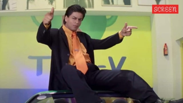 Shah Rukh Khan in the song 'I Am The Best'.