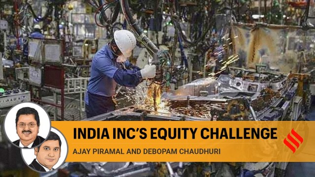 india inc's equity challenge, express opinion, indian express