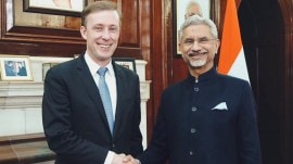 Jaishankar with US NSA Jake Sullivan
