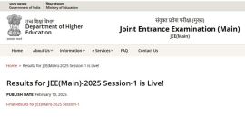 JEE Main 2025 Session 1 Results: Has NTA released scorecard at jeemain.nta.nic.in?