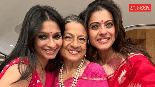Kajol, Tanishaa and Tanuja