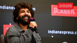 Kartik Aaryan at SCREEN Live