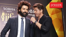 Kartik Aaryan, Shah Rukh Khan