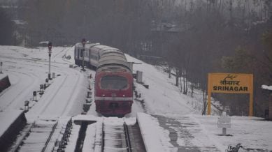 Train to Kashmir soon as last leg of project gets safety clearance |  Business News - The Indian Express