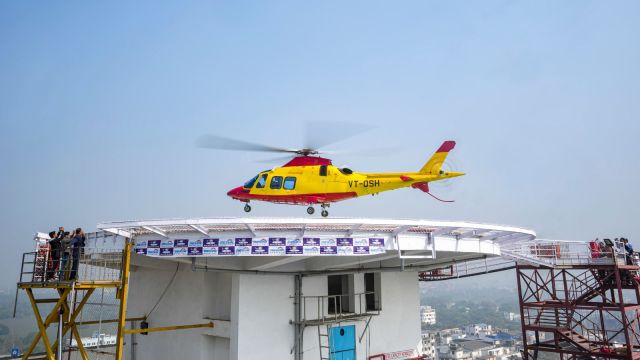 rooftop helipad