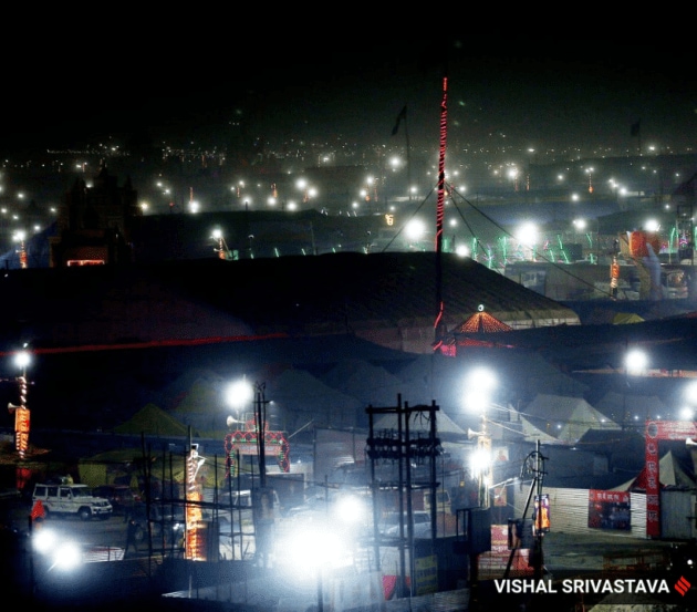 The mela is when millions worldwide come together to take a holy dip in the sacred Triveni Sangam where the Ganga, Yamuna and Saraswati rivers meet. (Express photo by Vishal Srivastava.)