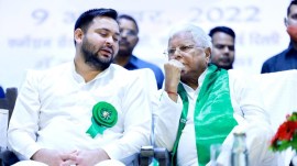lalu prasad and tejashwi yadav, bihar elections, indian express