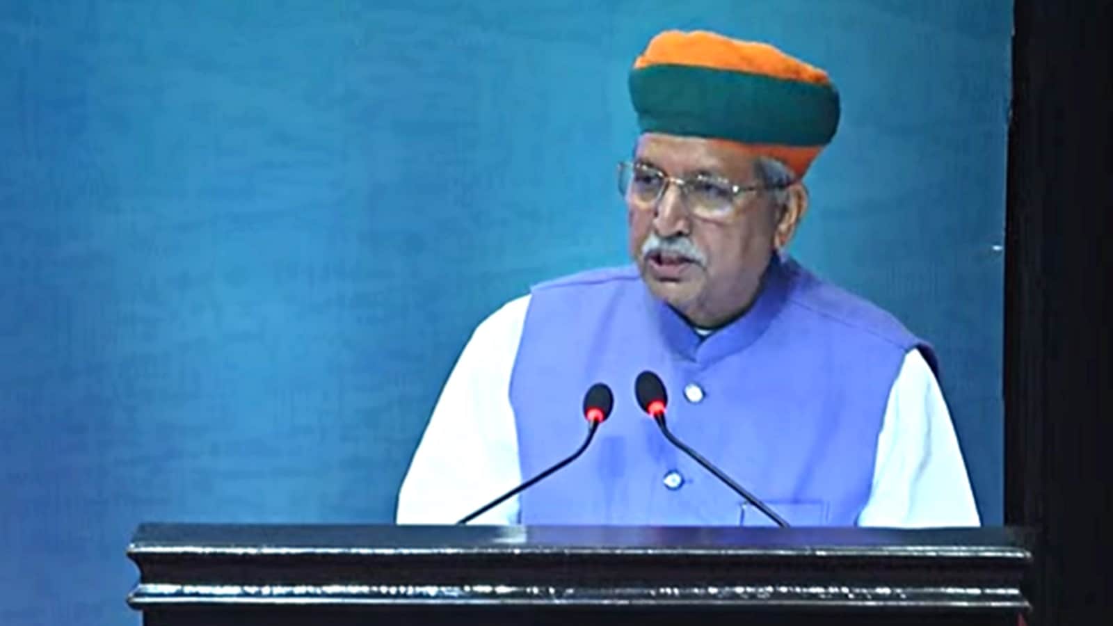 law minister Arjun Ram Meghwal