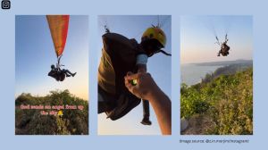 Paraglider 'airdrops' lighter to man in Goa