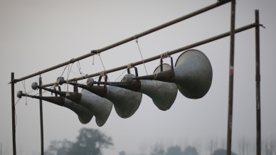 The Bombay High Court was hearing a plea alleging failure of police to take action against use of loudspeakers by religious places beyond prohibited hours.