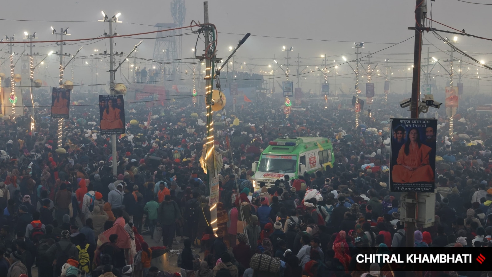 Stampede breaks out at Maha Kumbh on Mauni Amavasya, casualties feared India News The Indian