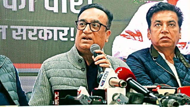 CAG report, Ajay Maken, Delhi government, Ajay Maken hits retired  astatine  AAP govt, AAP govt, delhi news, India news, Indian express, existent   affairs