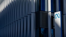 The Meta Store in Burlingame, California.