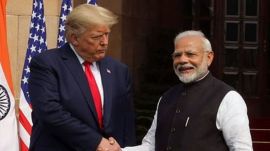 PM Modi speaks to Trump